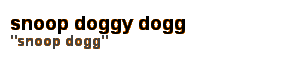 snoop doggy dogg - "snoop dogg"